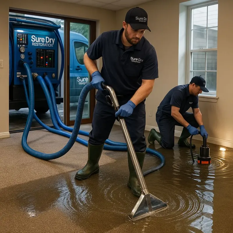 Water Extraction and Removal process in Crossett, AR